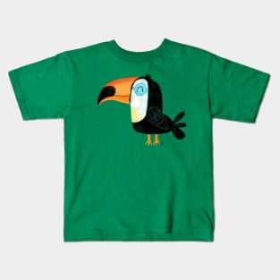 Tropical Toucan Bird Kids T-Shirt